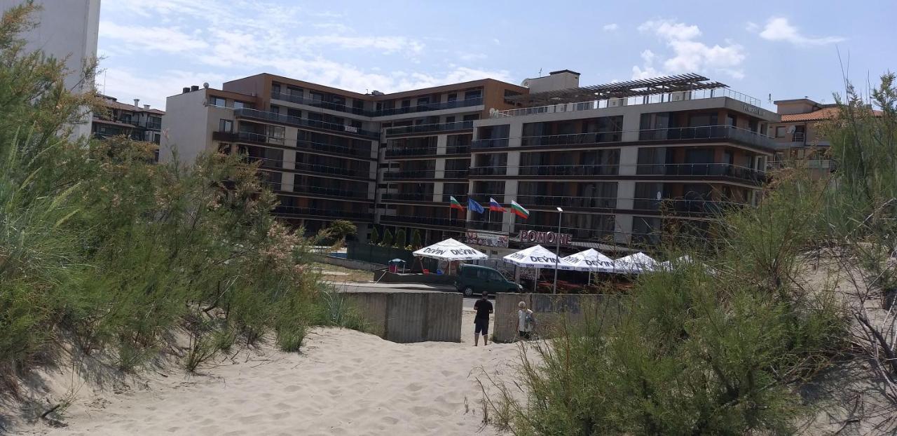 Поморие Главен Плаж Комплекс Pomorie Eksteriør billede