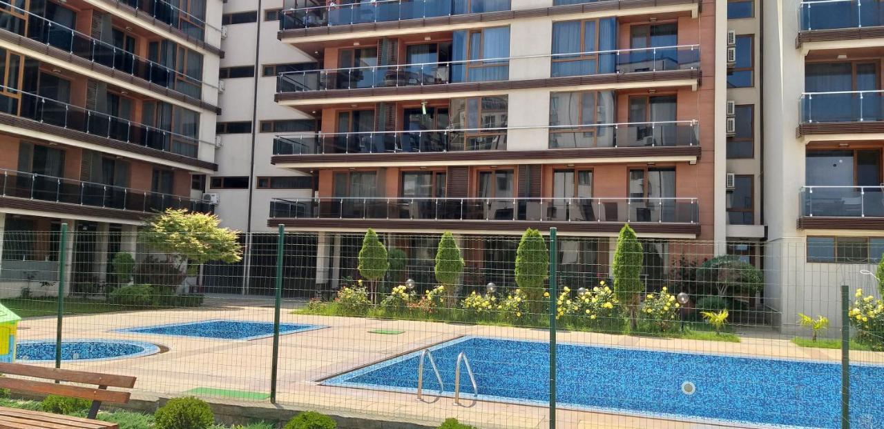Поморие Главен Плаж Комплекс Pomorie Eksteriør billede